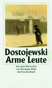 book cover of Arme Leute by Fjodor Michailowitsch Dostojewski