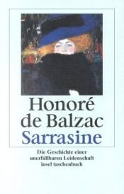 book cover of Sarrasine by Honoré de Balzac