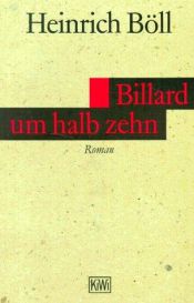 book cover of Billard um halbzehn by Heinrich Böll