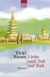 book cover of Liebe und Tod auf Bali by Vicki Baum