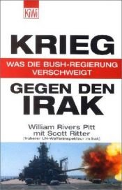 book cover of Krieg gegen den Irak : was die Bush-Regierung verschweigt by Scott Ritter