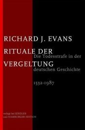 book cover of Rituale der Vergeltung by Richard J. Evans