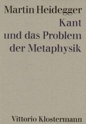 book cover of Kant and the problem of metaphysics by Martin Heidegger