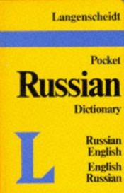 book cover of Langenscheidt Pocket Russian Dictionary: Russian-English, English-Russian (Langenscheidt Pocket Dictionary S.) by Langenscheidt Publishers