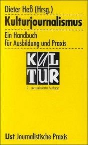 book cover of Kulturjournalismus by Dieter Heß