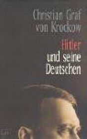 book cover of Hitler und seine Deutschen by Christian Graf von Krockow