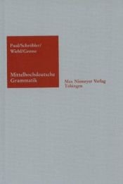 book cover of Mittelhichdeutsche Grammatik by Hermann Paul