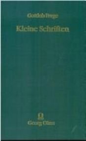 book cover of Kleine Schriften by Gottlob Frege