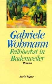 book cover of Nazomer in Badenweiler by Gabriele Wohmann