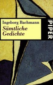 book cover of Sämtliche Gedichte by Ingeborg Bachmann