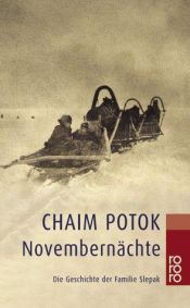 book cover of Novembernächte by Chaim Potok