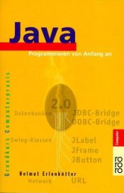 book cover of Java: Programmieren von Anfang an by Helmut Erlenkötter