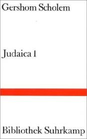 book cover of Judaica 1 [...] by Gershom Scholem