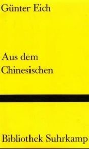 book cover of Aus dem Chinesischen by Günter Eich