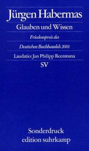 book cover of Fé e saber by Jürgen Habermas