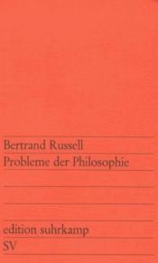 book cover of Probleme der Philosophie by Bertrand Russell