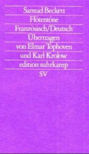 book cover of Flötentöne (dt by صمويل بيكيت