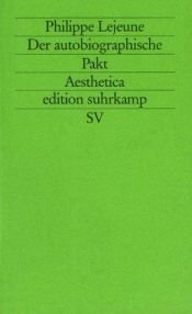 book cover of Der autobiographische Pakt by Philippe Lejeune