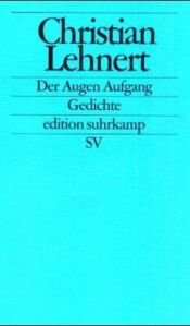 book cover of Der Augen Aufgang by Christian Lehnert