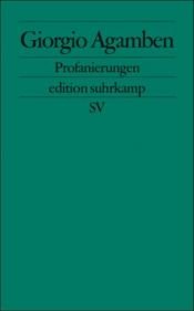 book cover of Profanierungen by Giorgio Agamben