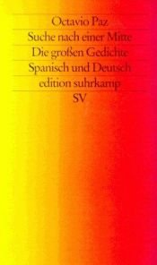 book cover of Suche nach einer Mitte by اکتاویو پاز
