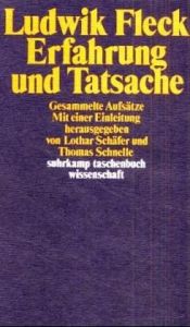 book cover of Erfahrung und Tatsache. Gesammelte Aufsätze. by Ludwik Fleck