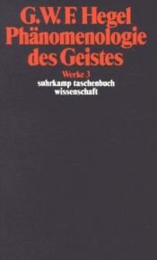 book cover of Phenomenologie des Geistes by Georg W. Hegel