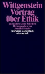 book cover of Vortrag über Ethik und andere kleine Schriften by Λούντβιχ Βίτγκενσταϊν