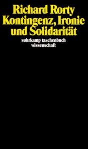 book cover of Kontingenz, Ironie und Solidarität by Richard Rorty