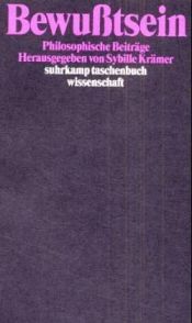 book cover of Bewußtsein. Philosophische Beiträge. by Sybille Krämer