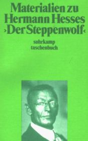 book cover of Suhrkamp Taschenbücher, Nr.53, Materialien zu Hermann Hesses 'Der Steppenwolf' by הרמן הסה