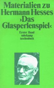 book cover of Suhrkamp Taschenbücher, Nr.80, Materialien zu Hermann Hesse 'Das Glasperlenspiel' by הרמן הסה
