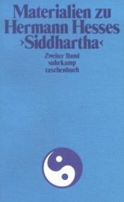 book cover of Materialien zu Hermann Hesses Siddhartha II. Text über Siddhartha. by Hermanis Hese