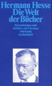 book cover of Die Welt der Bücher. Romane des Jahrhunderts. by Έρμαν Έσσε