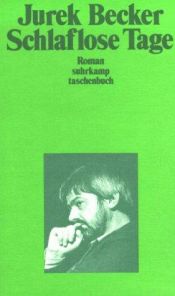 book cover of Schlaflose Tage by Jurek Becker