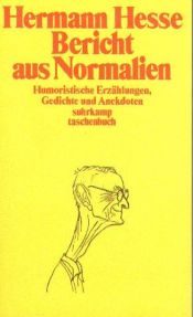 book cover of Bericht aus Normalien by Ҳерман Ҳессе