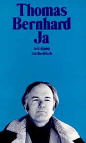 book cover of Ja by Thomas Bernhard