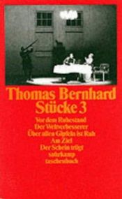book cover of Vor dem Ruhestand - Programm by 토마스 베른하르트