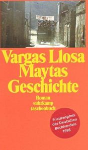 book cover of Maytas Geschichte by Mario Vargas Llosa