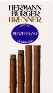 book cover of Brenner, Bd.2, Menzenmang by Hermann Burger