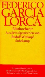 book cover of Bluthochzeit by Federico García Lorca