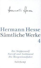 book cover of Sämtliche Werke, 20 Bde., Bd.4, Der Steppenwolf: Bd. 4 by ヘルマン・ヘッセ
