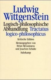 book cover of Tractatus logico-philosophicus by Ludwig Wittgenstein