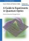 A Guide to Experiments in Quantum Optics