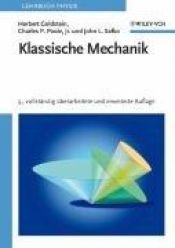 book cover of Klassische Mechanik by Charles P. Poole & John Safko|Herbert Goldstein