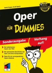 book cover of Oper für Dummies - Sonderausgabe (Fur Dummies) by David Pogue