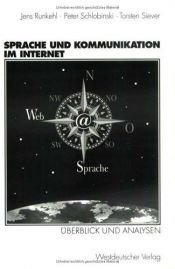 book cover of Sprache und Kommunikation im Internet by Jens Runkehl