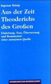 book cover of Aus der Zeit Theoderichs des Großen by Ingemar König