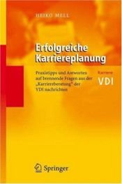 book cover of Erfolgreiche Karriereplanung by Heiko Mell