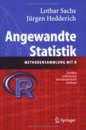 book cover of Angewandte Statistik : Methodensammlung mit R by Lothar Sachs